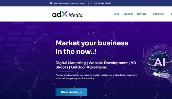 AdX Media - Market Your Business In The Now -Best Digital Marketing Company In Vizag-Outdoor | Advertising Agency